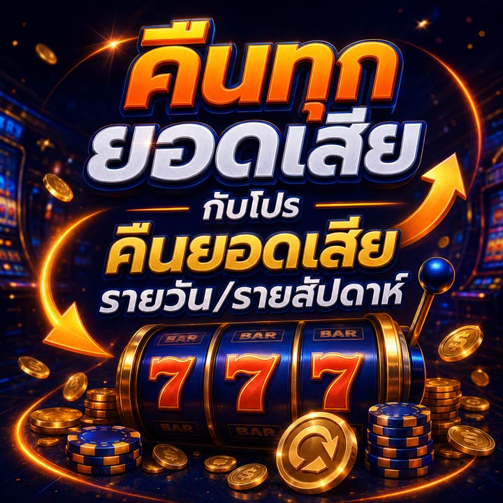 คืนทุกยอดเสียกับโปรคืนยอดเสียรายวัน/รายสัปดาห์