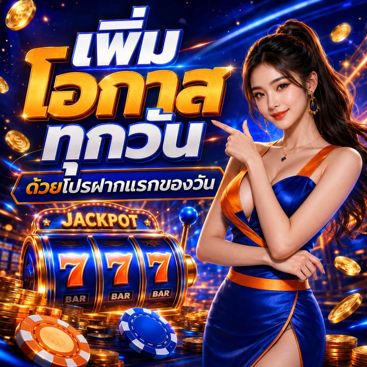 เพิ่มโอกาสทุกวันด้วยโปรฝากแรกของวัน